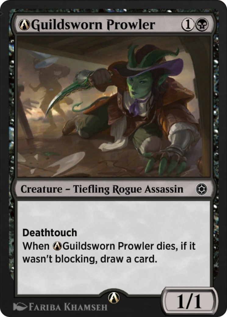 Image of A-Guildsworn Prowler (HBG-A-160) - Alchemy Horizons: Baldur's Gate