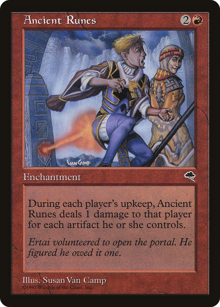 Image of Ancient Runes (TMP-161) - Tempest