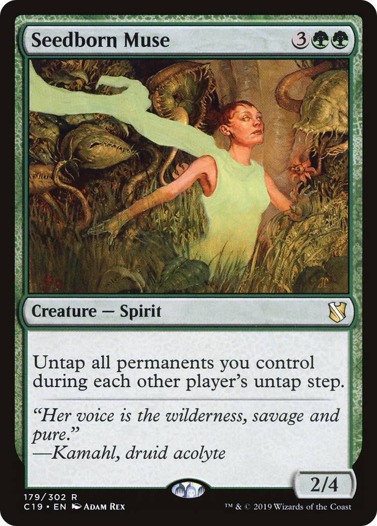 Image of Seedborn Muse (C19-179) - Commander 2019