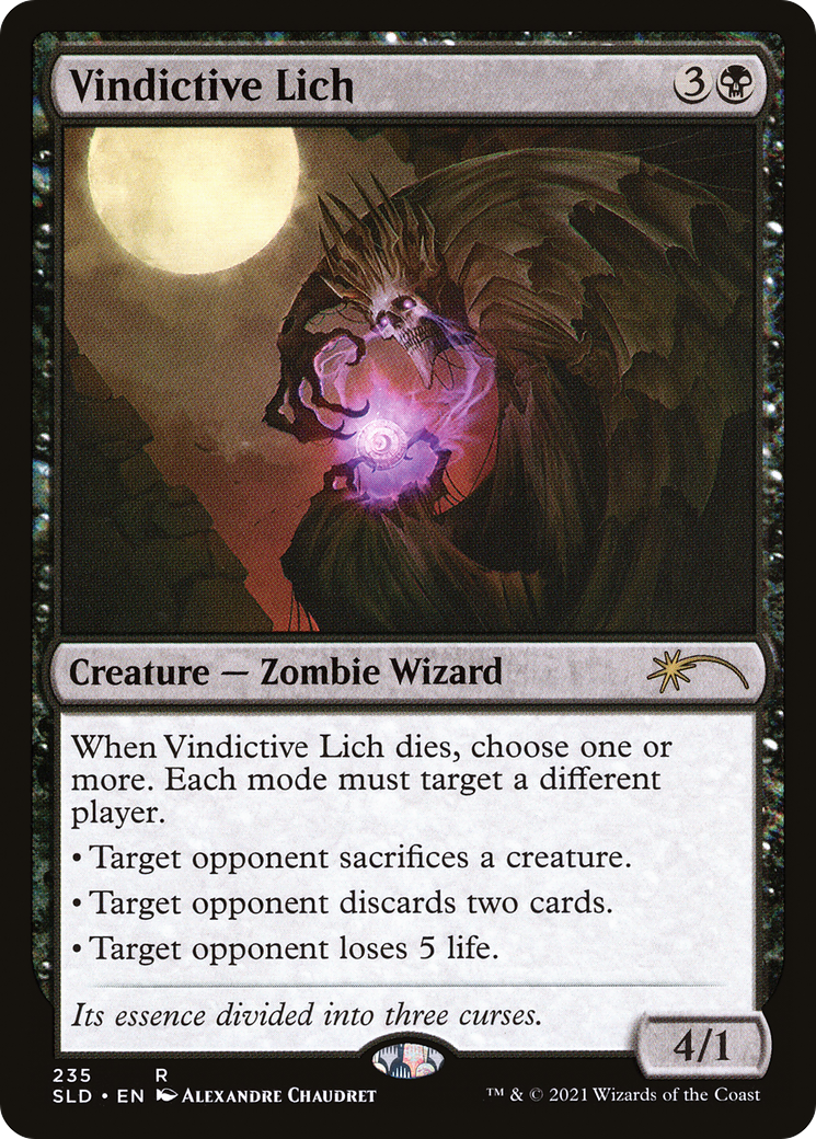 Image of Vindictive Lich (SLD-235) - Secret Lair Drop Foil