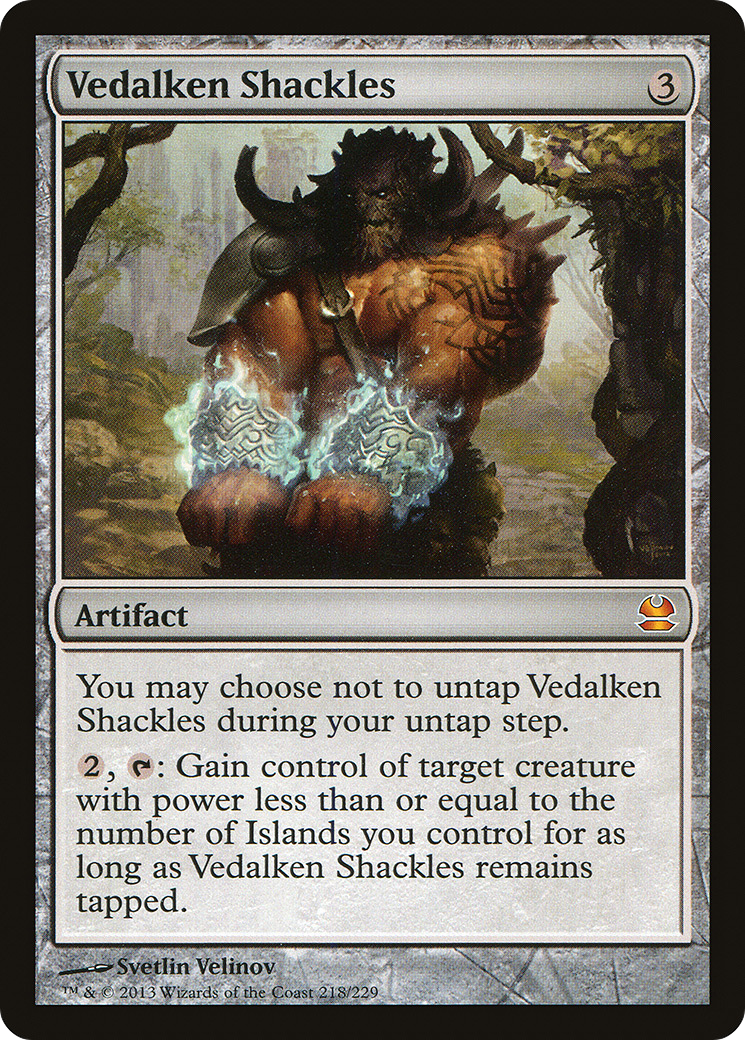 Image of Vedalken Shackles (MMA-218) - Modern Masters