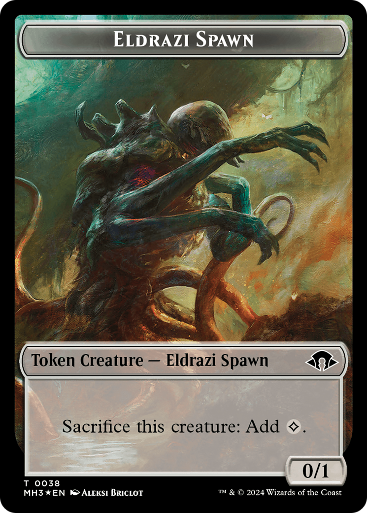 Image of Eldrazi Spawn (TMH3-038) - Modern Horizons 3 Tokens