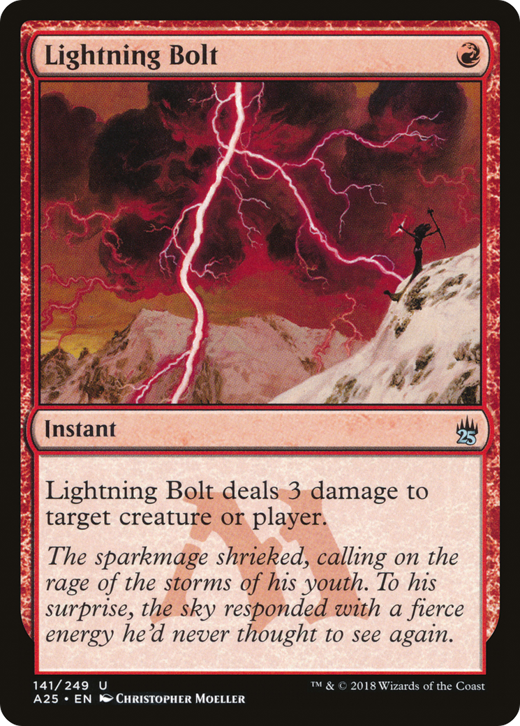 Image of Lightning Bolt (A25-141) - Masters 25