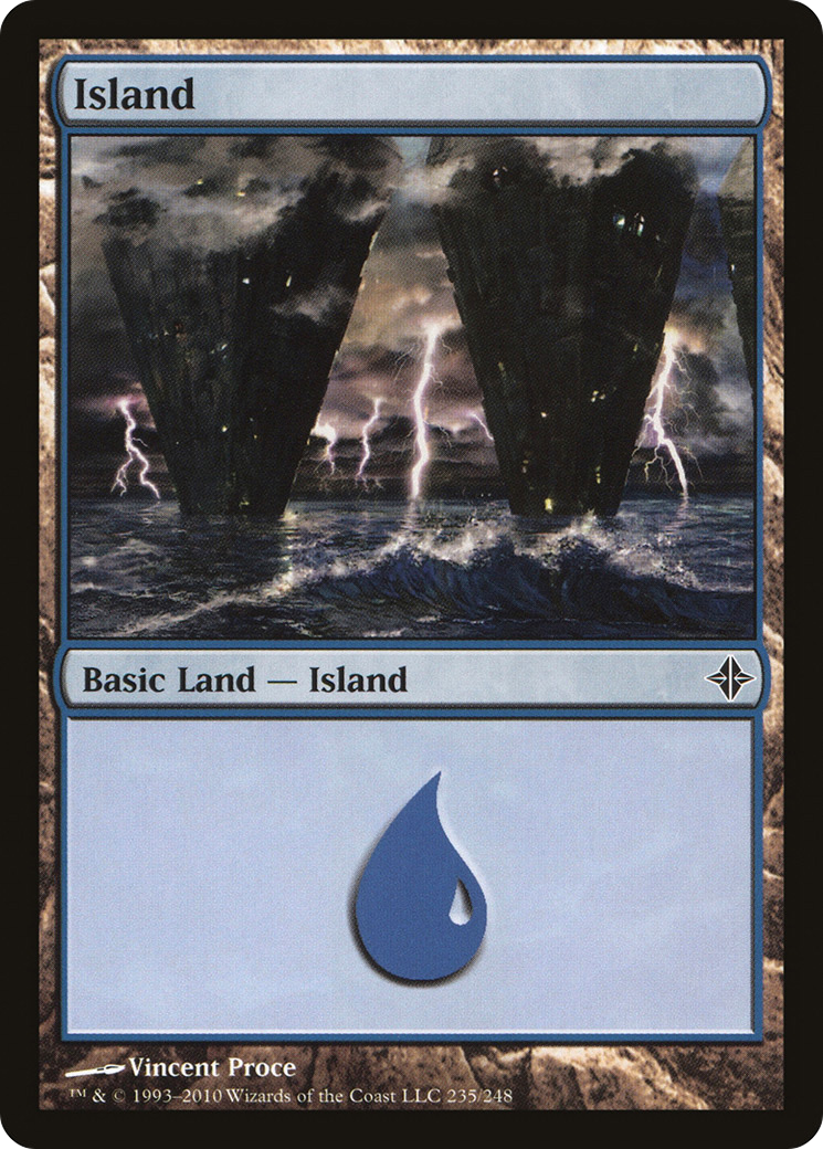 Image of Island (235) (ROE-235) - Rise of the Eldrazi