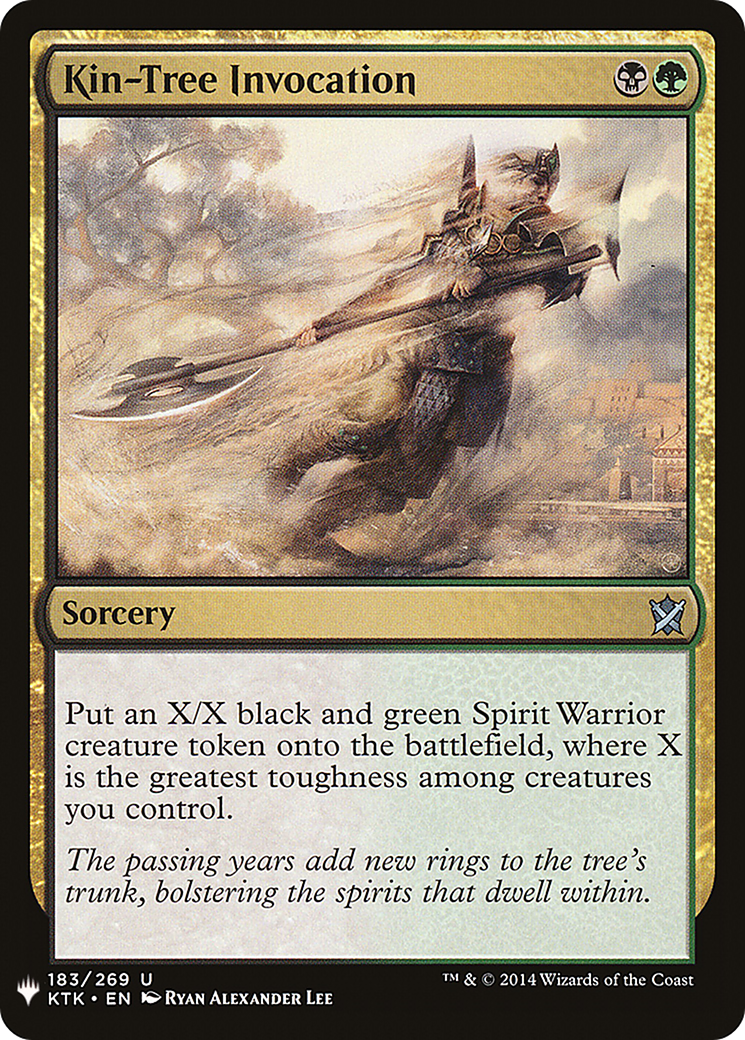 Image of Kin-Tree Invocation (LIST-KTK-183) - The List
