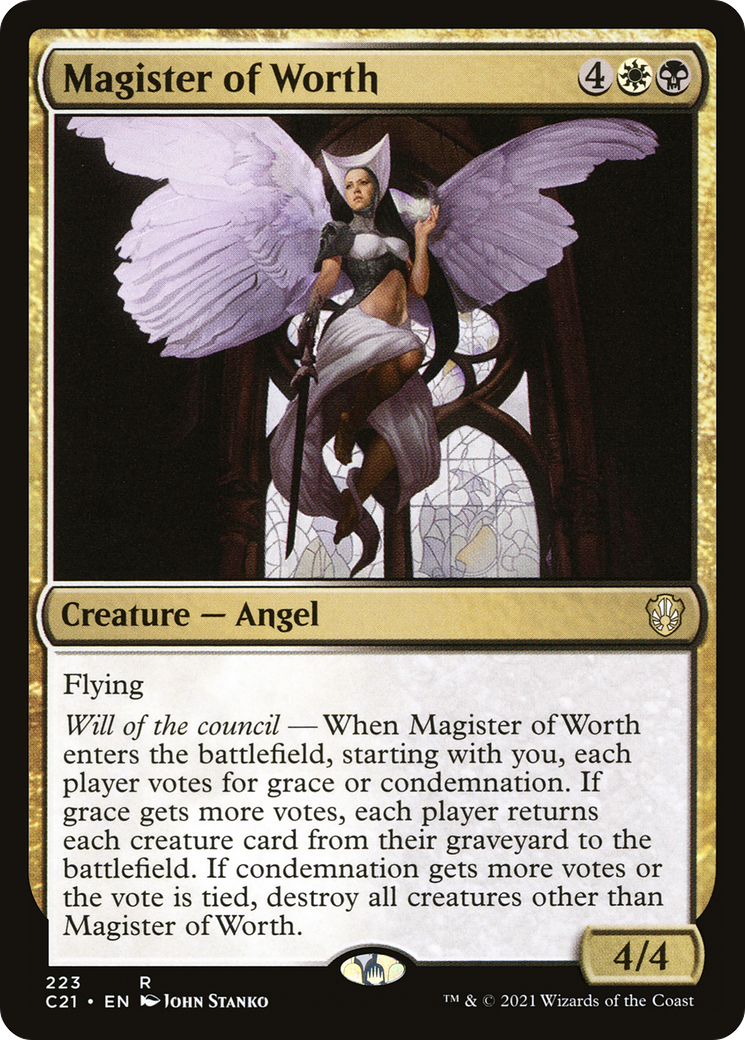 Image of Magister of Worth (C21-223) - Commander 2021