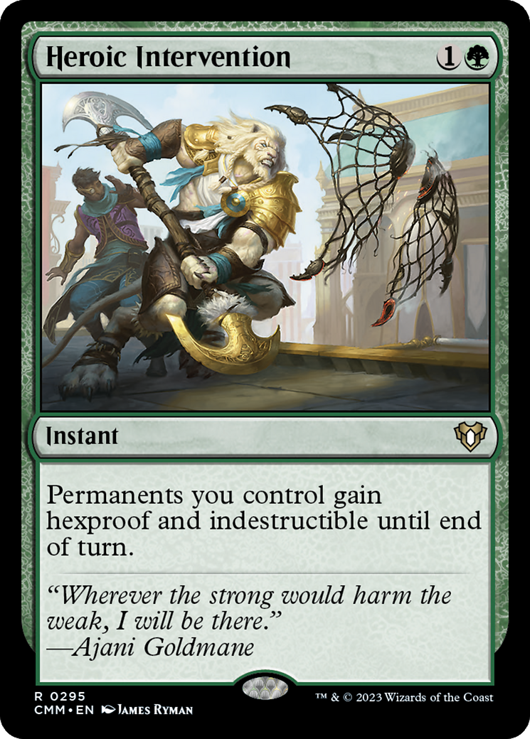 Image of Heroic Intervention (CMM-295) - Commander Masters