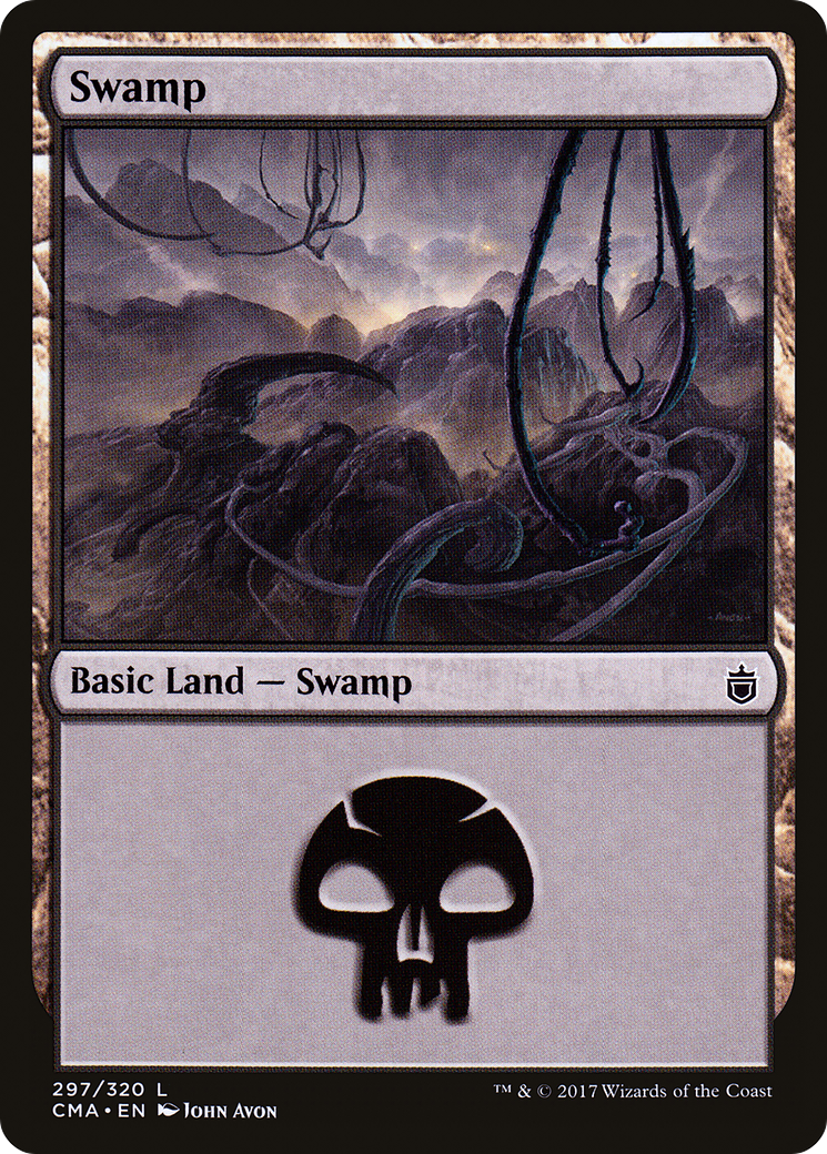 Image of Swamp (297) (CMA-297) - Commander Anthology