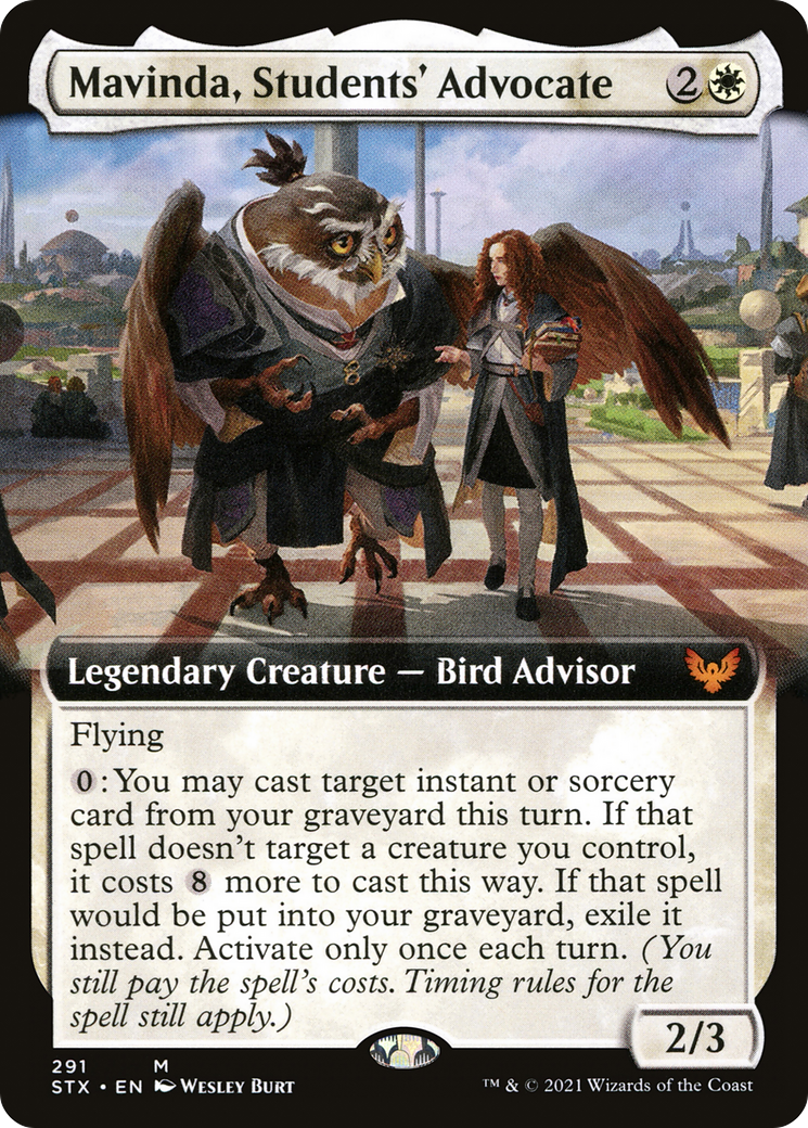 Image of Mavinda, Students' Advocate (Extended Art) (STX-291) - Strixhaven: School of Mages: (Extended Art)