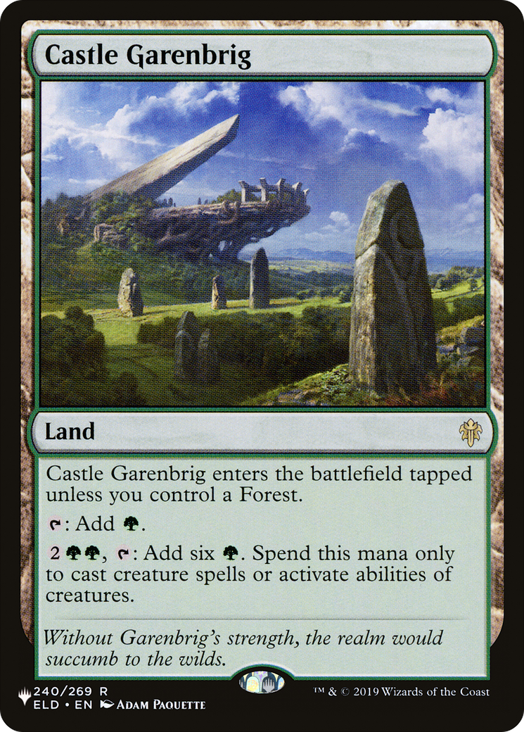 Image of Castle Garenbrig (LIST-ELD-240) - The List