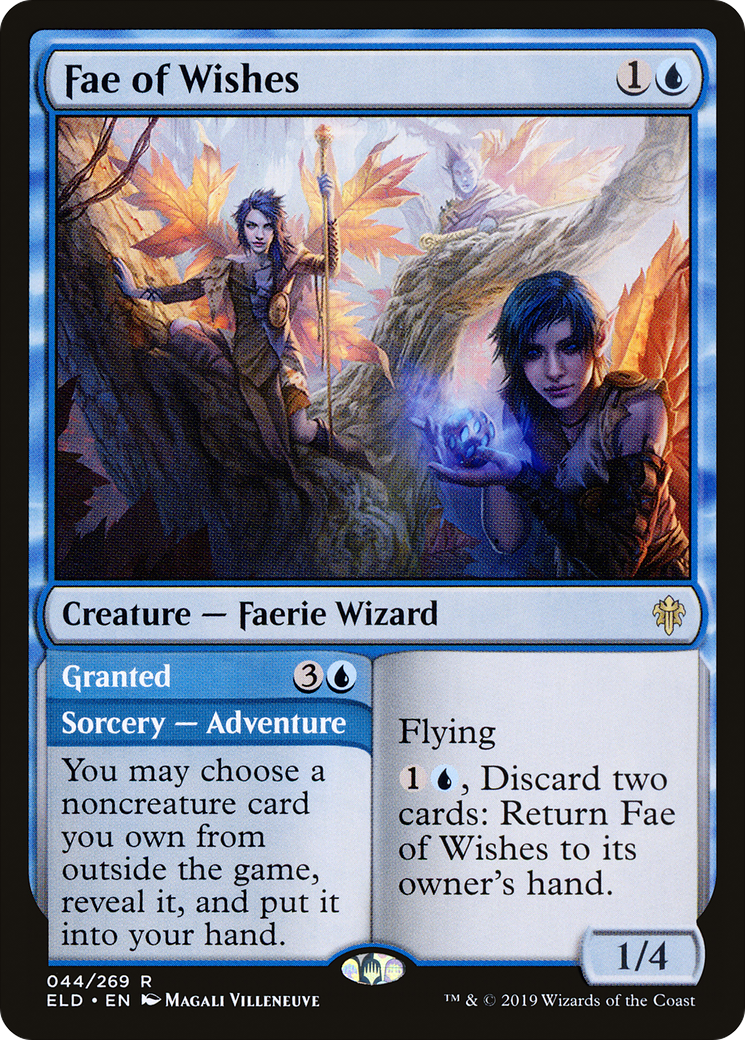 Image of Fae of Wishes (ELD-044) - Throne of Eldraine Foil