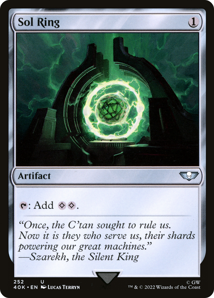 Image of Sol Ring (252) (40K-252) - Warhammer 40,000 Commander