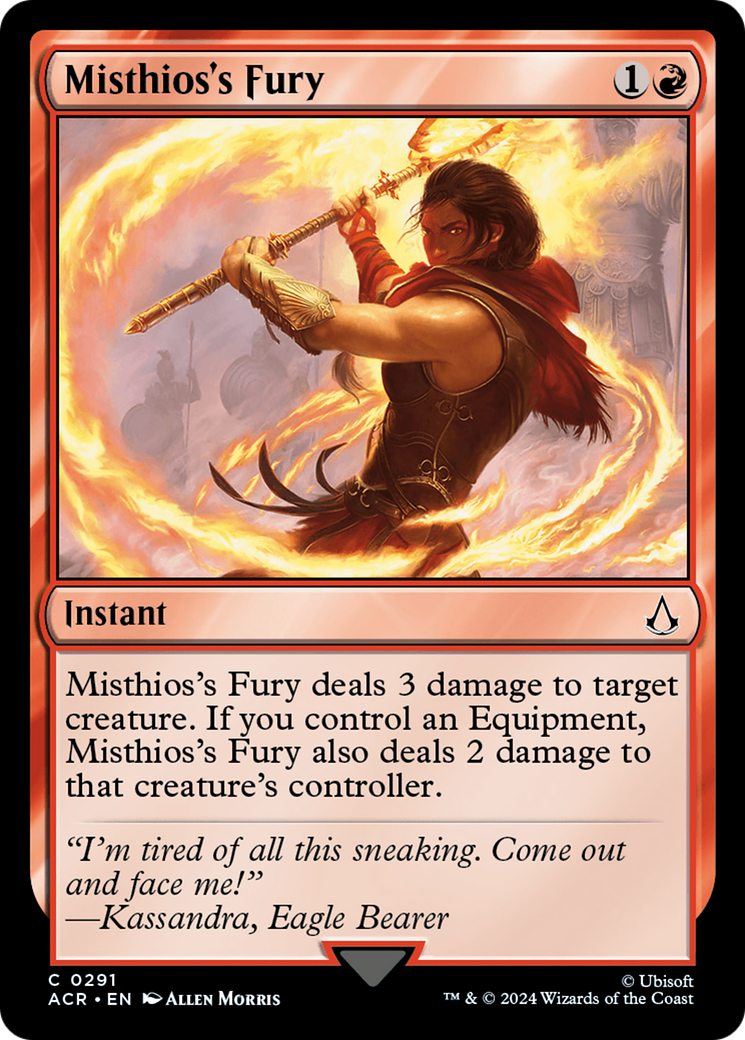 Image of Misthios's Fury (ACR-291) - Assassin's Creed Foil