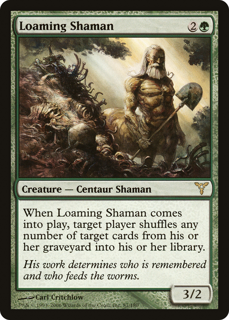 Image of Loaming Shaman (DIS-087) - Dissension Foil