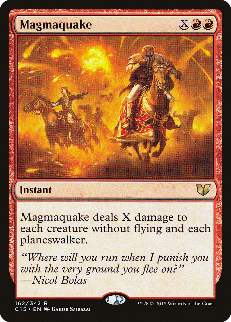 Image of Magmaquake (C15-162) - Commander 2015