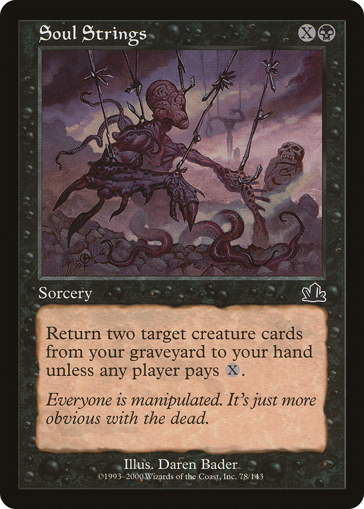 Image of Soul Strings (PCY-078) - Prophecy Foil
