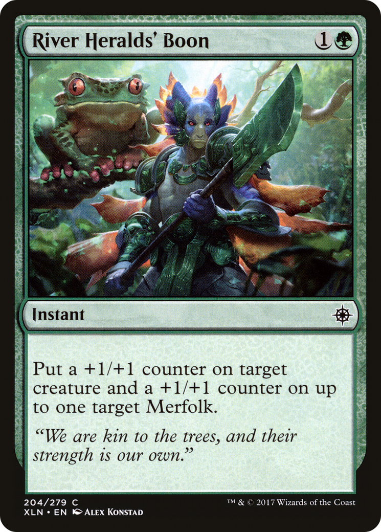 Image of River Heralds' Boon (XLN-204) - Ixalan