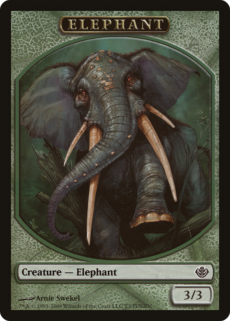 Image of Elephant Token (DDD-0T3) - Duel Decks: Garruk vs. Liliana Tokens