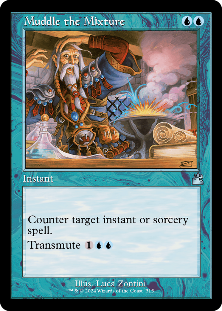 Image of Muddle the Mixture (Retro Frame) (RVR-315) - Ravnica Remastered