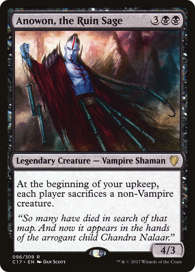 Image of Anowon, the Ruin Sage (C17-096) - Commander 2017