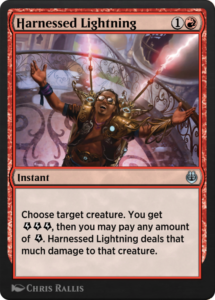 Image of Harnessed Lightning (KLR-127) - Kaladesh Remastered