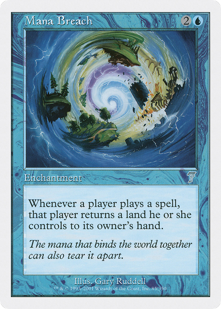 Image of Mana Breach (7ED-085) - 7th Edition Foil