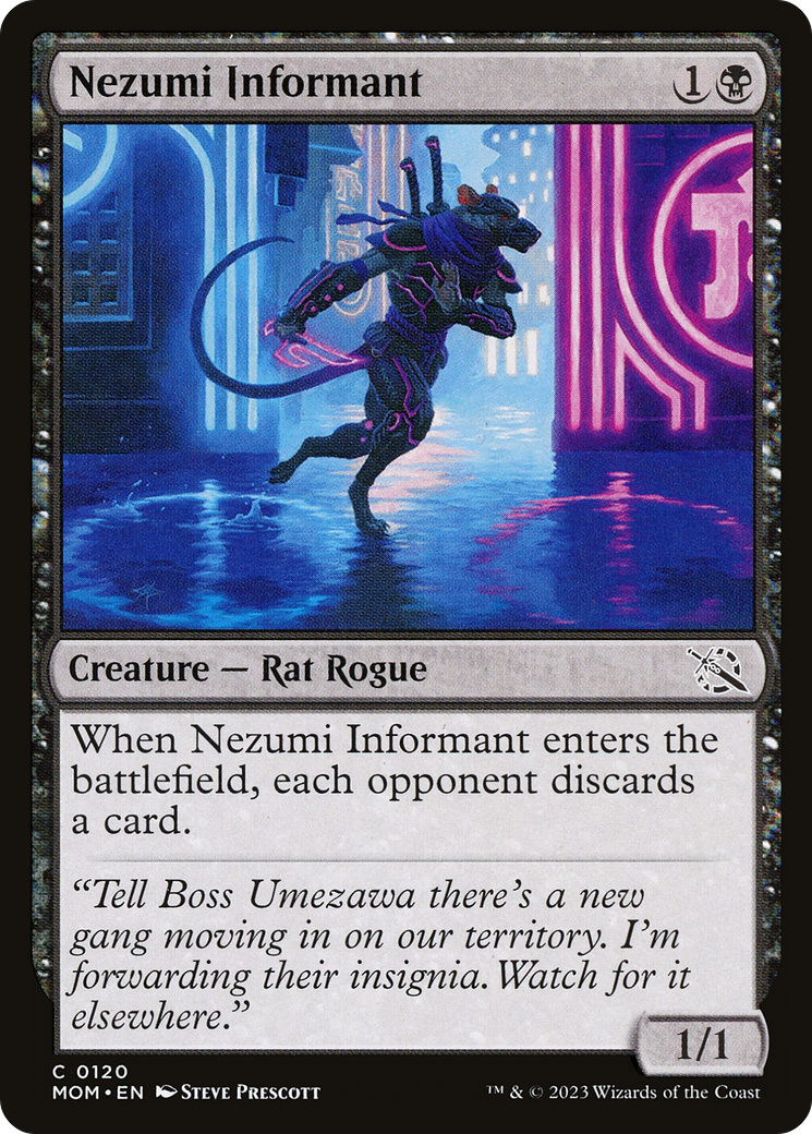 Image of Nezumi Informant (MOM-120) - March of the Machine