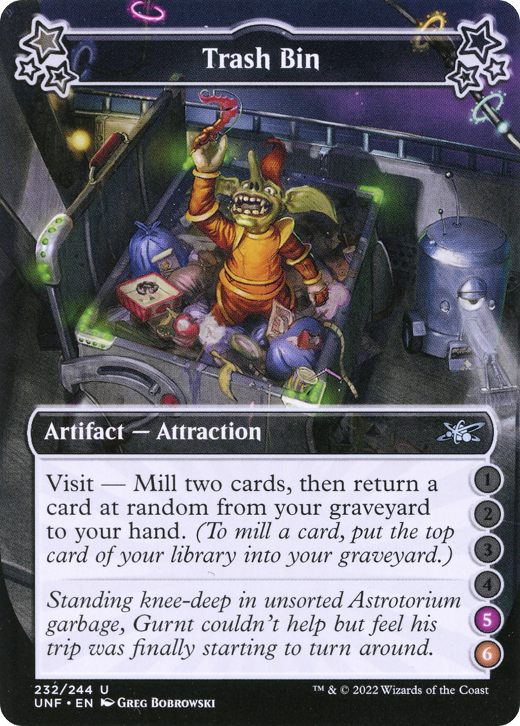 Image of Trash Bin (5-6) (UNF-232) - Unfinity Foil