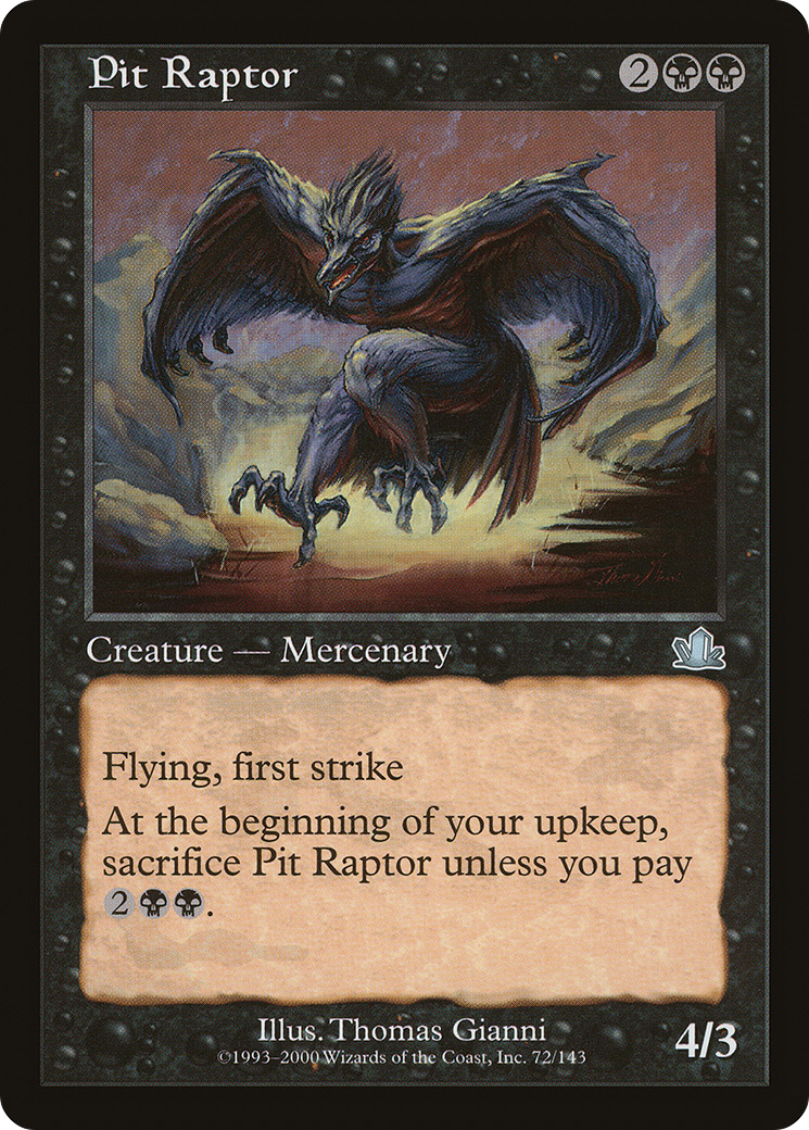 Image of Pit Raptor (PCY-072) - Prophecy