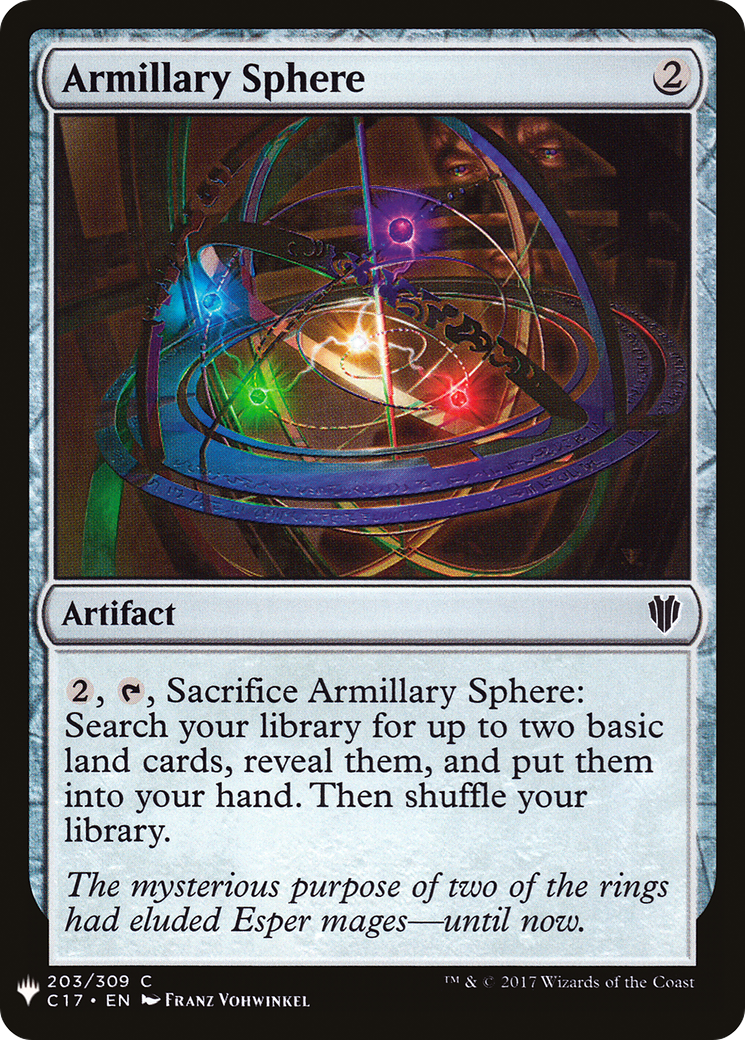 Image of Armillary Sphere (LIST-C17-203) - The List