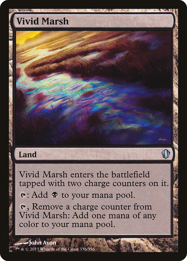 Image of Vivid Marsh (C13-336) - Commander 2013