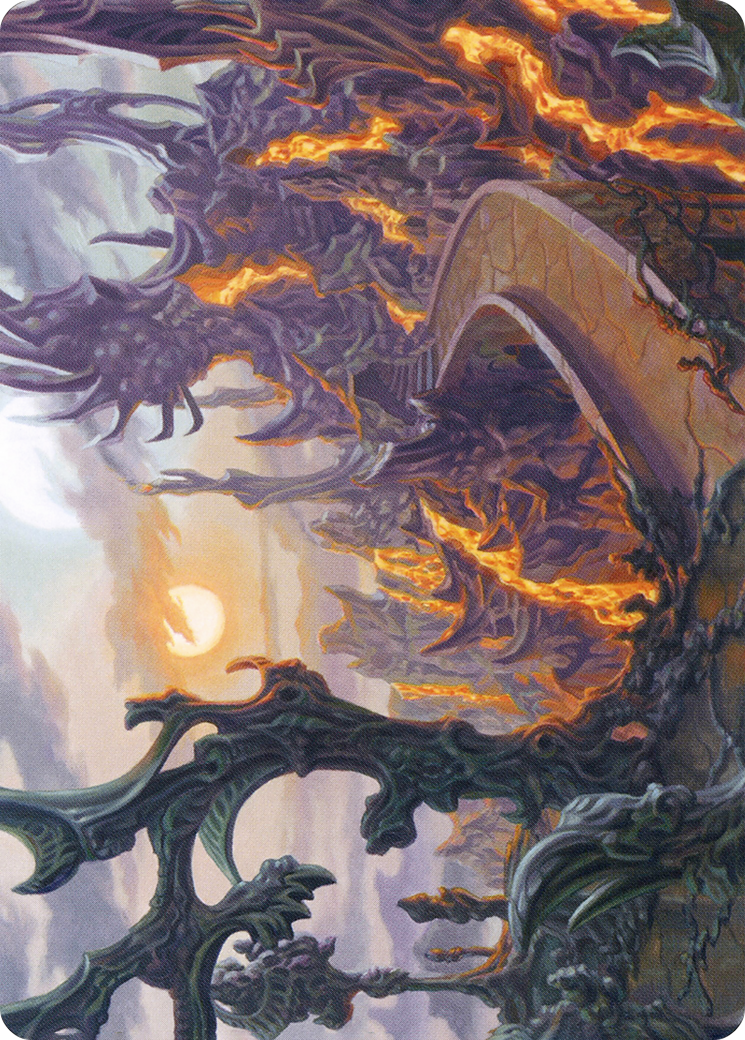 Image of Drossforge Bridge // Drossforge Bridge (AMH2-073) - Modern Horizons 2 Art Series (Borderless)