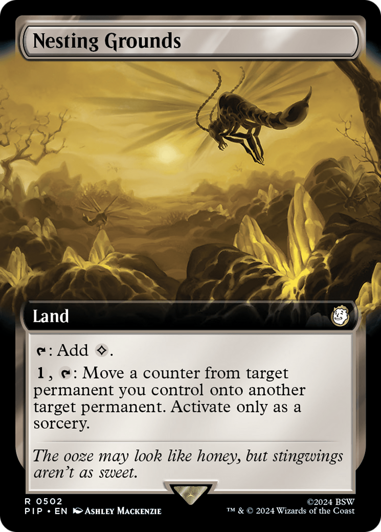 Image of Nesting Grounds (Extended Art) (PIP-502) - Fallout: (Extended Art) Foil