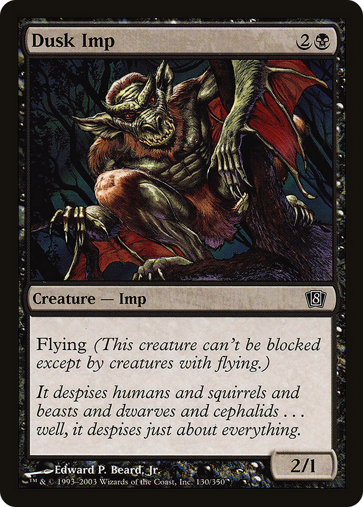Image of Dusk Imp (8ED-130) - 8th Edition
