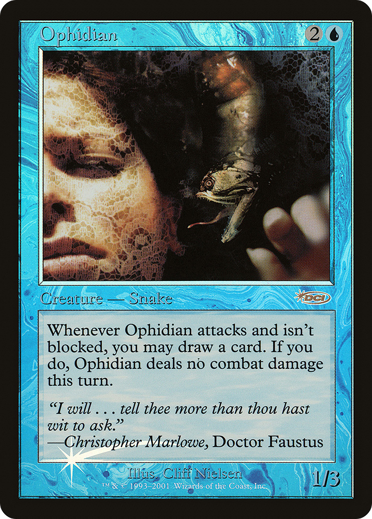 Image of Ophidian (FNM-) - Friday Night Magic 2001 Foil