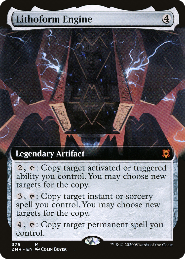 Image of Lithoform Engine (Extended Art) (ZNR-375) - Zendikar Rising: (Extended Art) Foil