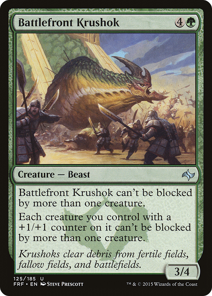 Image of Battlefront Krushok (FRF-125) - Fate Reforged Foil