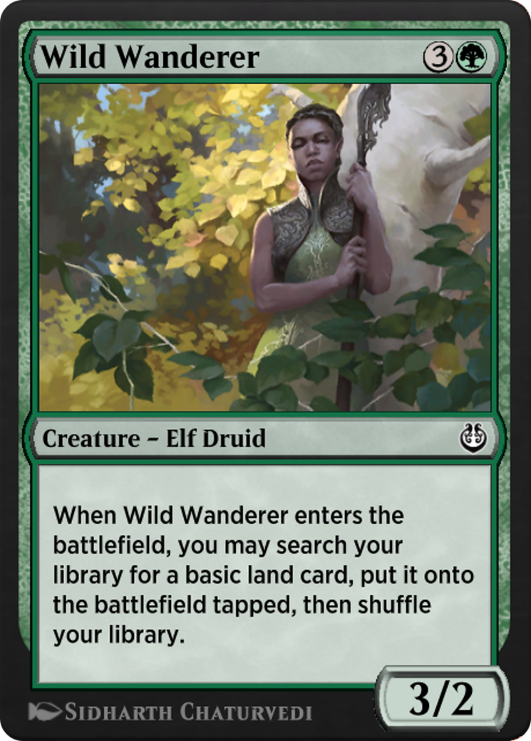 Image of Wild Wanderer (KLR-186) - Kaladesh Remastered