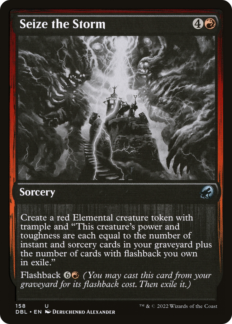 Image of Seize the Storm (DBL-158) - Innistrad: Double Feature Foil