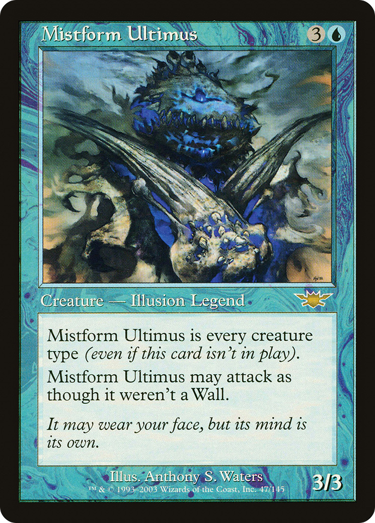 Image of Mistform Ultimus (LGN-047) - Legions Foil