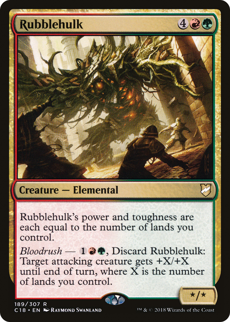 Image of Rubblehulk (C18-189) - Commander 2018