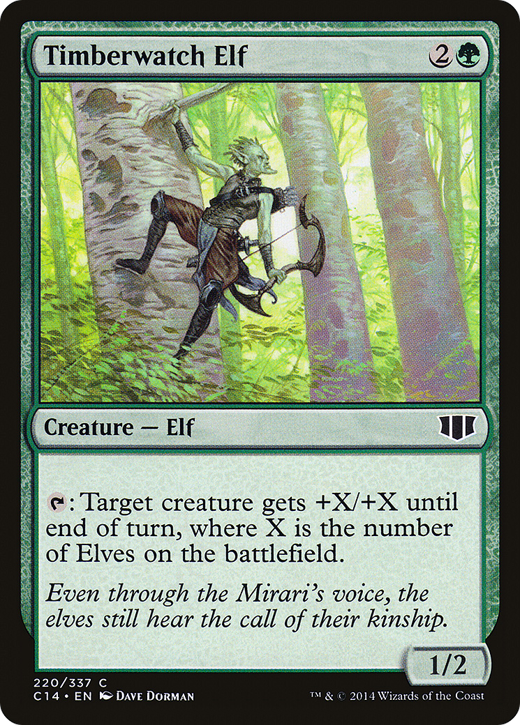 Image of Timberwatch Elf (C14-220) - Commander 2014