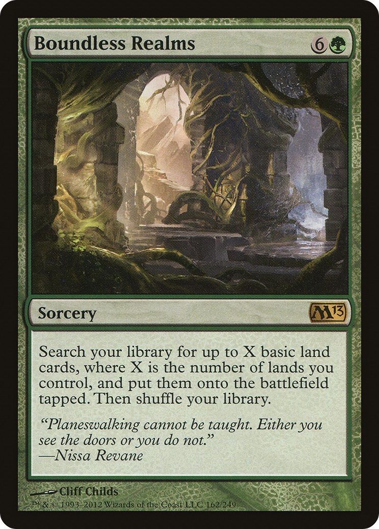 Image of Boundless Realms (M13-162) - Magic 2013 Foil
