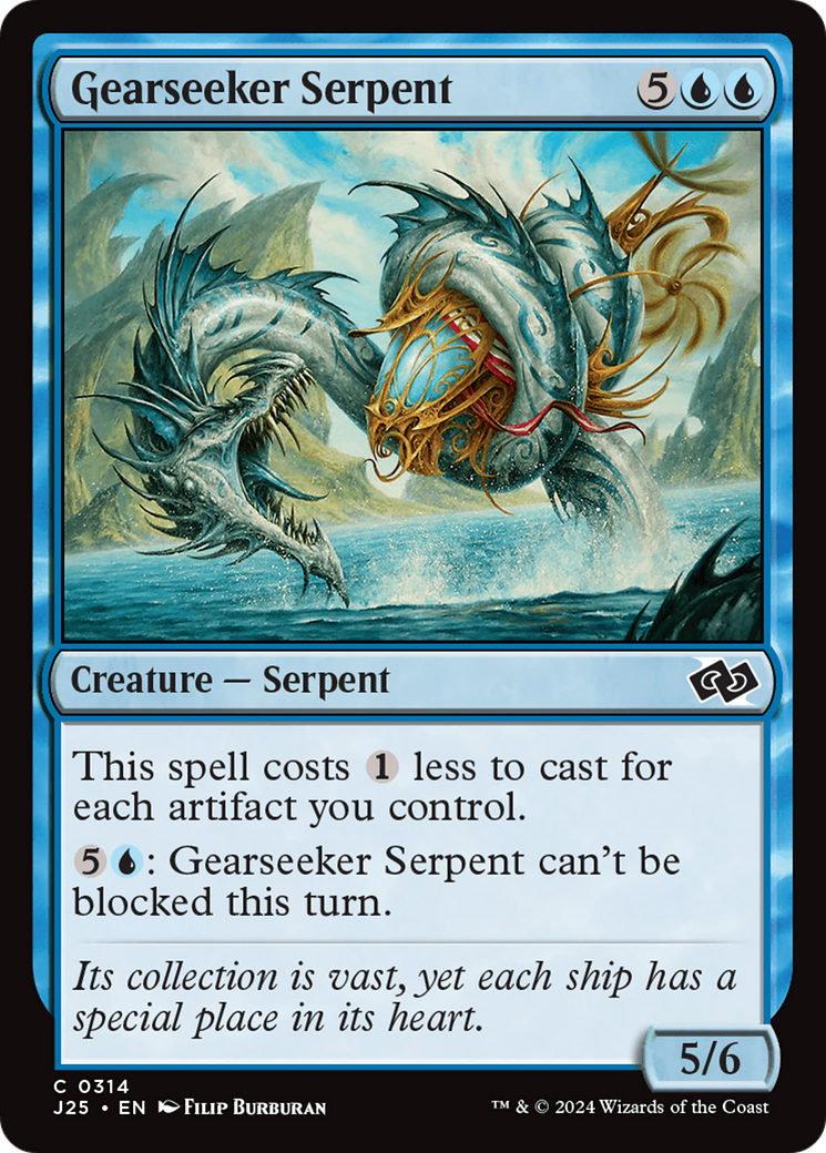 Image of Gearseeker Serpent (J25-314) - Foundations Jumpstart