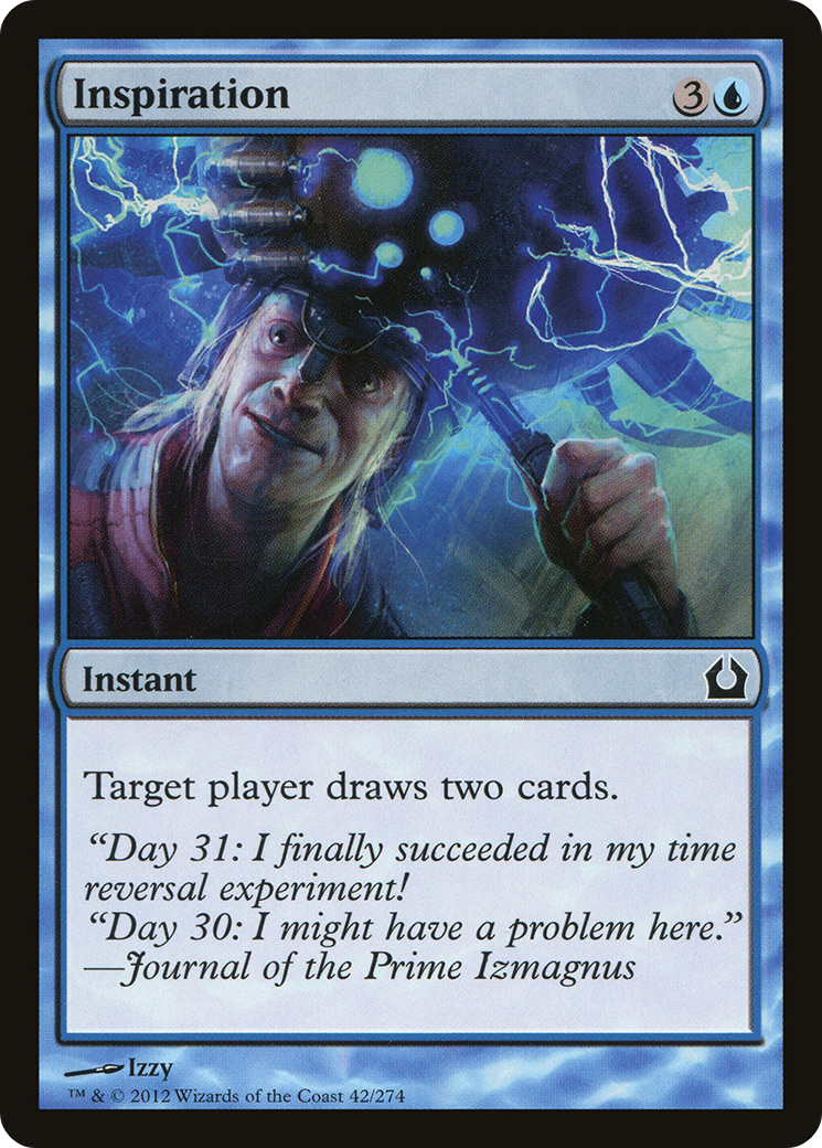 Image of Inspiration (RTR-042) - Return to Ravnica Foil