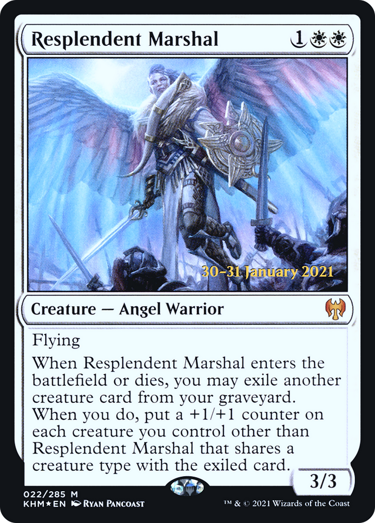 Image of Resplendent Marshal (PRE-022) - Kaldheim Promos Foil