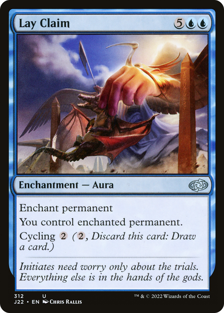 Image of Lay Claim (J22-312) - Jumpstart 2022