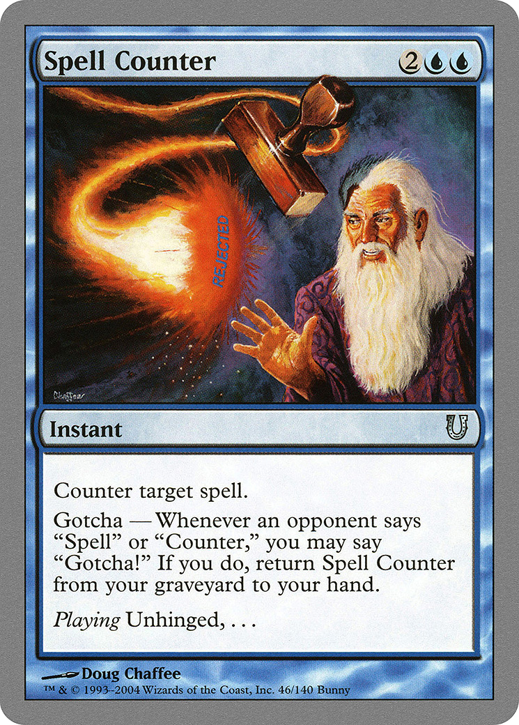 Image of Spell Counter (UNH-046) - Unhinged