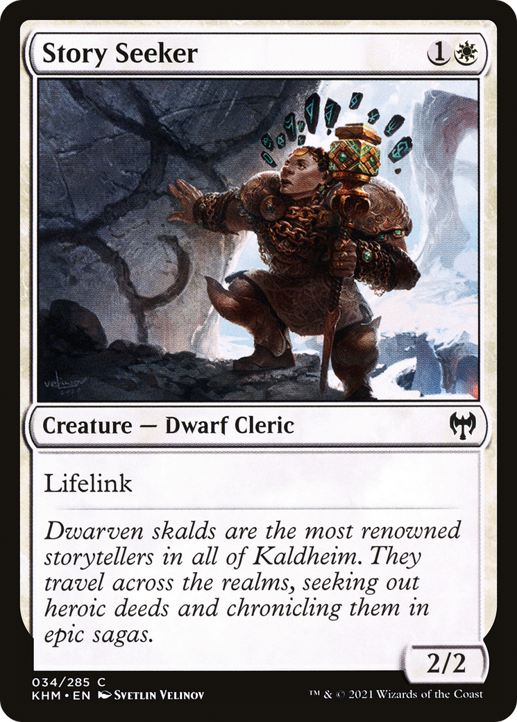 Image of Story Seeker (KHM-034) - Kaldheim Foil