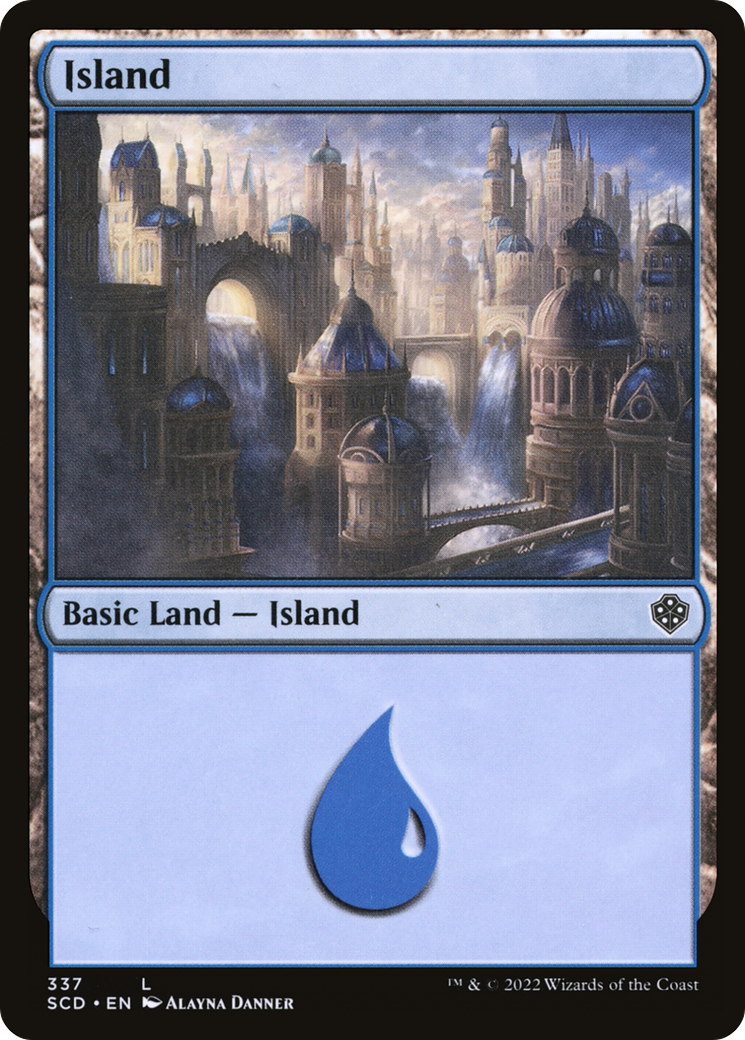 Image of Island (337) (SCD-337) - Starter Commander Decks